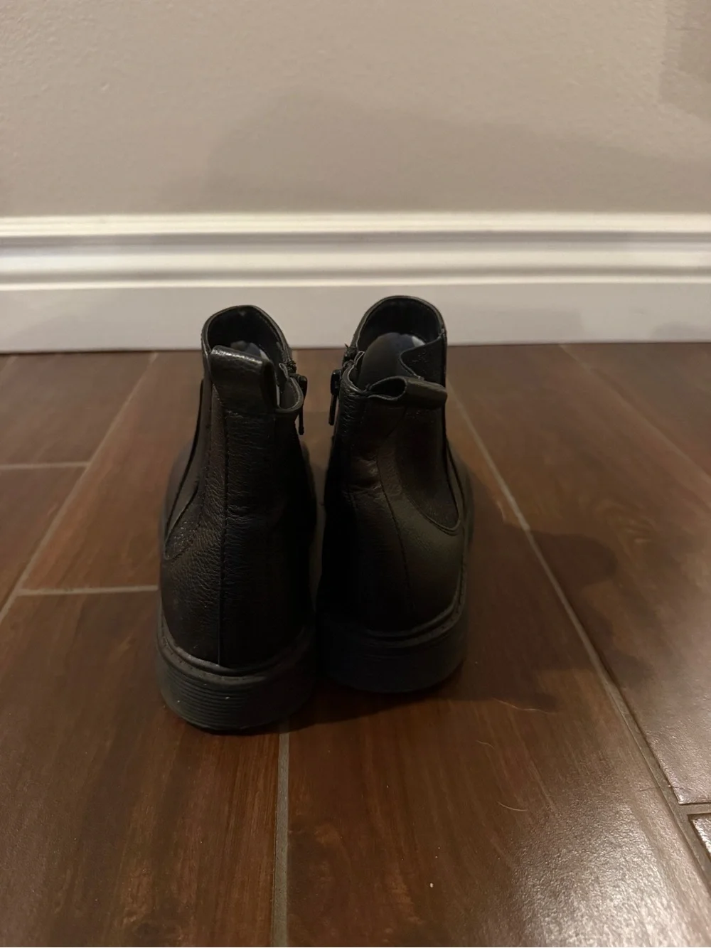 Cat & Jack Black Chelsea Kids Ankle Boots